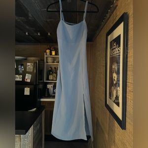 Blue Midi Dress